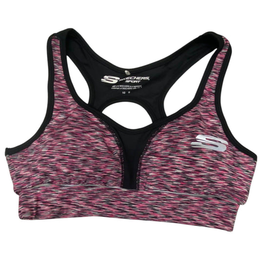 Skechers Skechers, Erinlined, Sport-BH für Frauen aus Synthetik, Magenta, Für Frauen, Größe 10 Regular