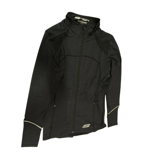 Skechers Skechers, Leia Mari, Synthetische Sportjacke für Frauen, Schwarz, Größe 10 Regular