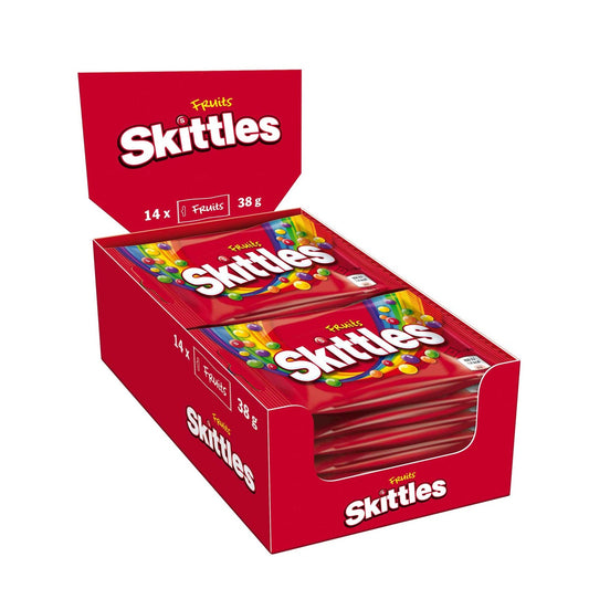 Skittles Kaudragees Fruits 14x 38g=532g - Candyshop.ch