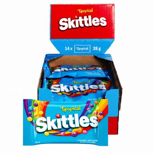 Skittles Kaudragees Tropical 14x 38g=532g