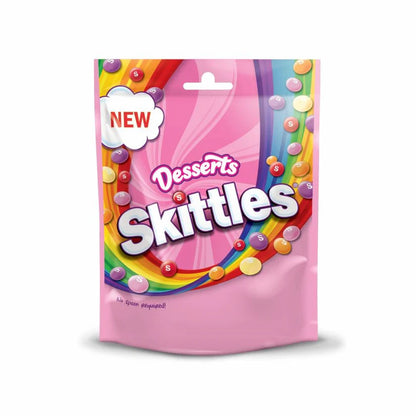 Skittles Desserts Kaubonbons 152g Kaudragees in knuspriger Zuckerhülle - Candyshop.ch