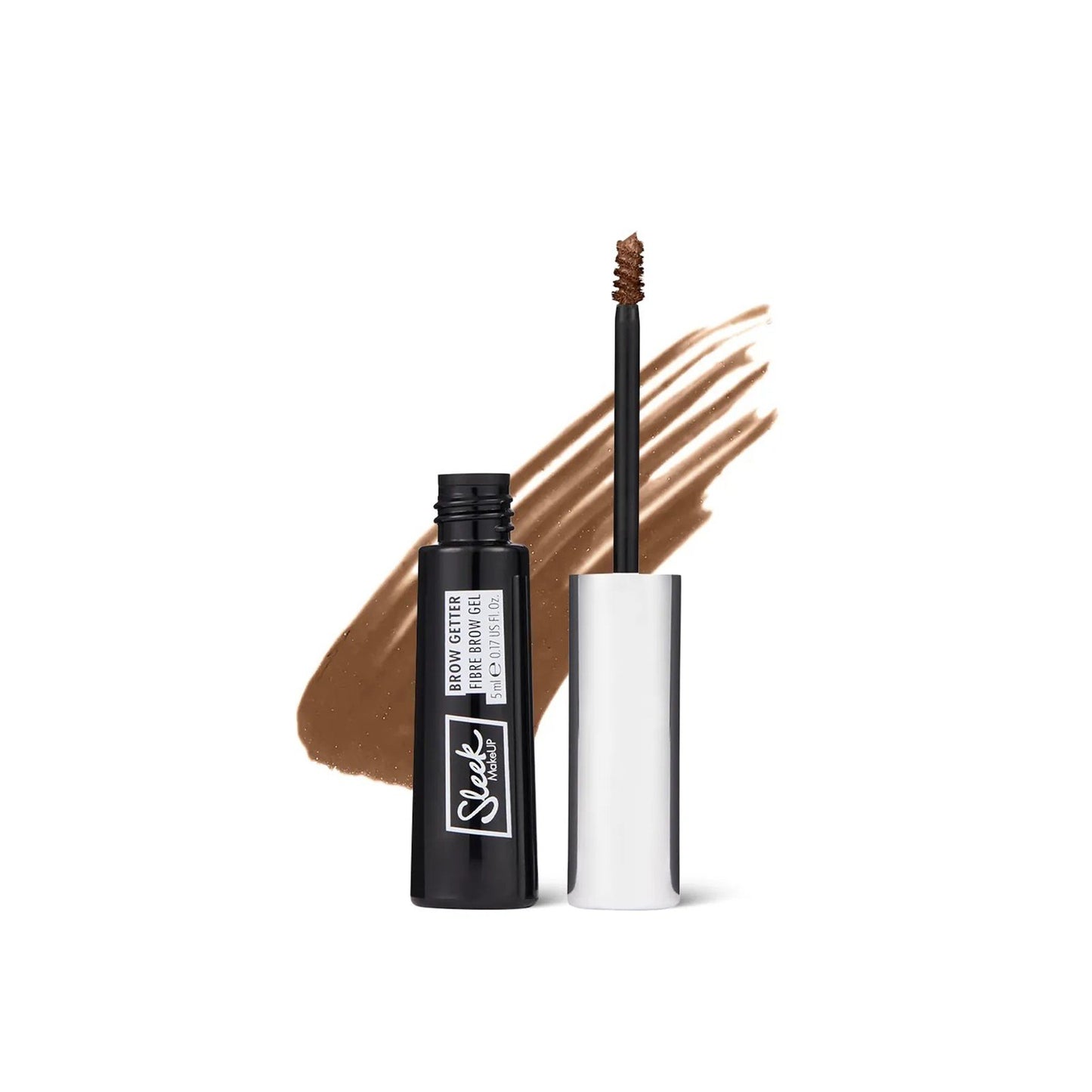 SLEEK SLEEK Brow Getter Fibre Brow Gel Medium Brown 5 ml Augenbrauengel Augenbrauen-Make-up