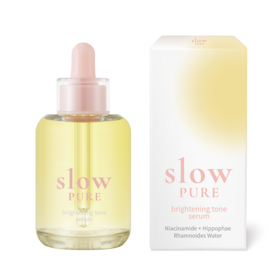 Slowpure Slowpure, Brightening Tone, Brightening & Even Skin Tone, Tag & Nacht, Serum, Für das Gesicht, 50 ml Regular