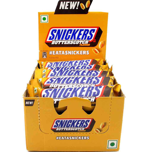 Snickers Butterscotch Schokoriegel 15x40g - Candyshop.ch