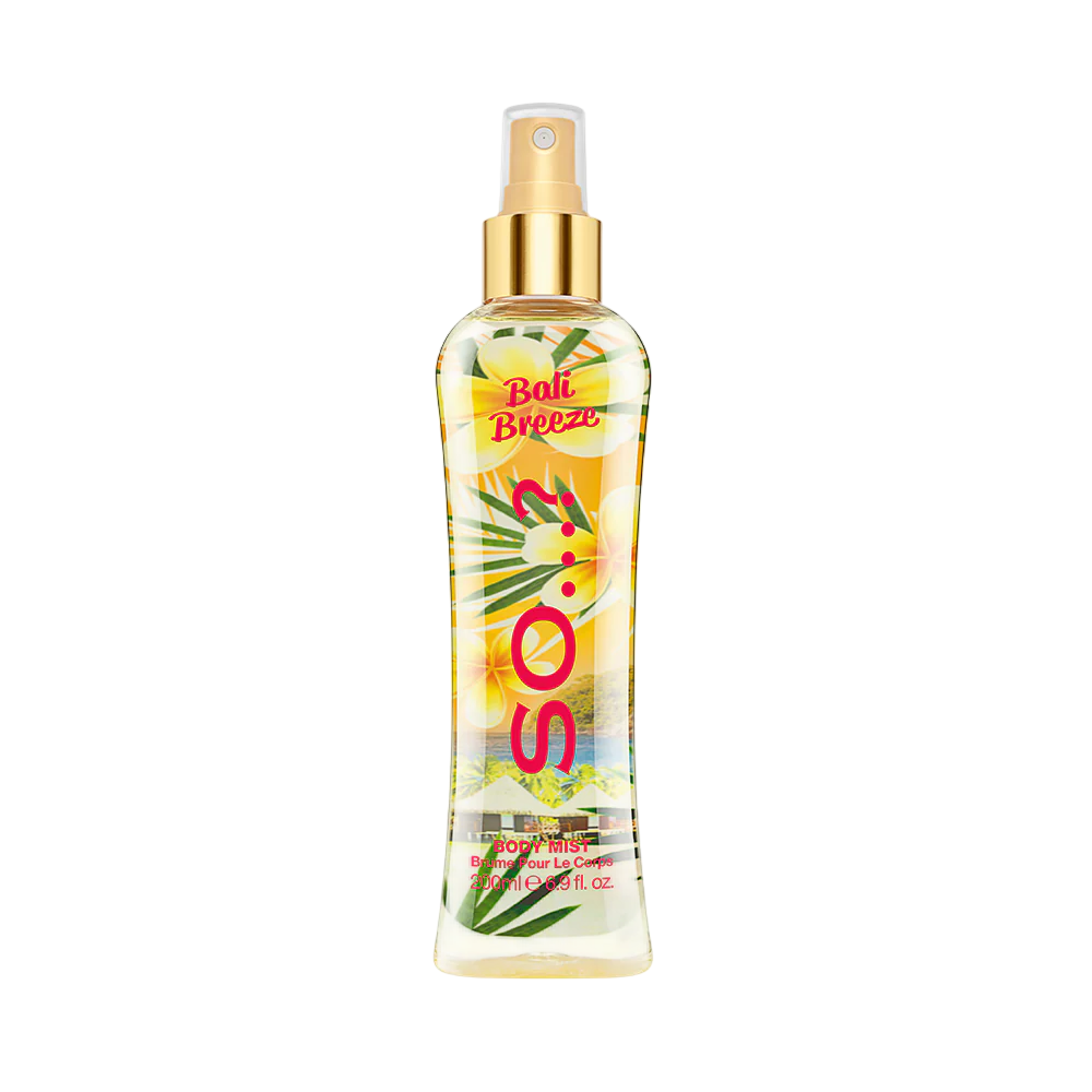 So...? So...?, Bali Breeze, Duftspray, Für Frauen, 200 ml *Tester
