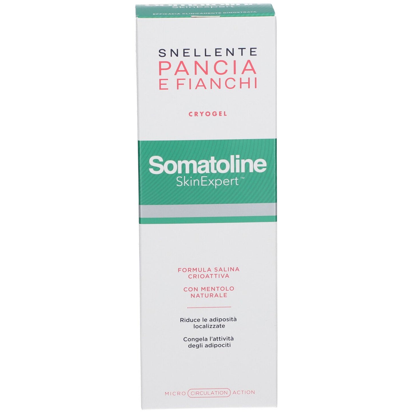 Somatoline Cosmetic Somatoline Cosmetic, Skin Expert, Menthol, Abnehmen, Körpercreme, Für Hüften & Oberschenkel, Tag, 250 ml 