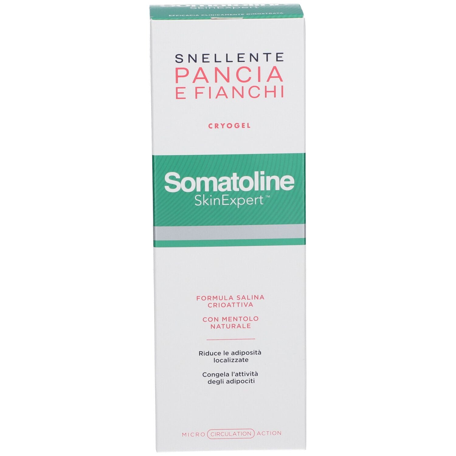 Somatoline Cosmetic Somatoline Cosmetic, Skin Expert, Menthol, Abnehmen, Körpercreme, Für Hüften & Oberschenkel, Tag, 250 ml 