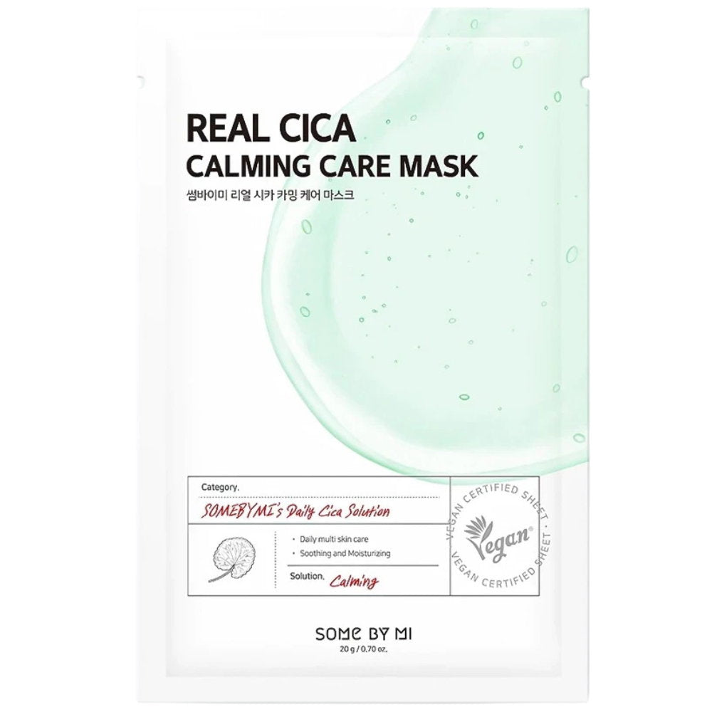Some By Mi Some By Mi, Real Cica, Beruhigend, Gesichtsmaske, Für das Gesicht, 20 g Regular