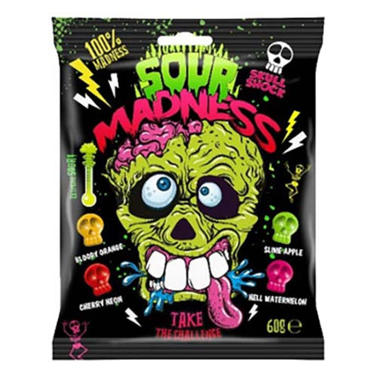 Sour Madness Fruchtgummi 60g - Candyshop.ch