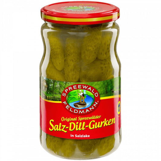 Spreewald saure Salz Dill Gurken 720ml - Candyshop.ch