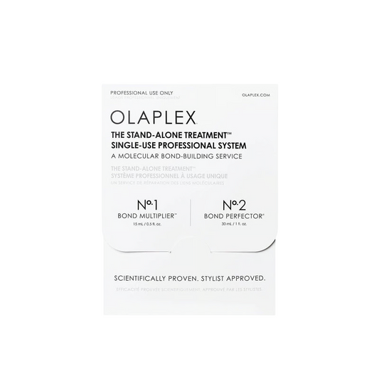 Olaplex Haarpflegeset Stand Alone Set Olaplex: No.1 Bond Multiplier, Hair Lotion Treatment, Bond Repair, 15 ml + No.2 Bond Pe