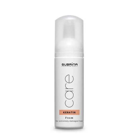 Subrina Professional Subrina Professional, Care Keratin, Leave-In Styling-Schaum, Sehr geschädigtes Haar, 150 ml Regular
