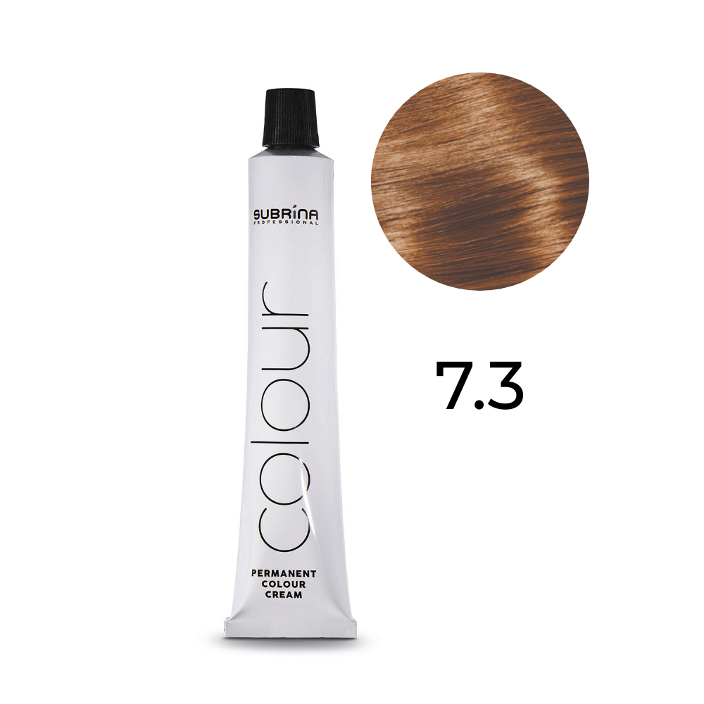 Subrina Professional Subrina Professional, Essential Colour, Permanente Haarfarbe, 7/3 Medium Ash Blonde, 100 ml Regular
