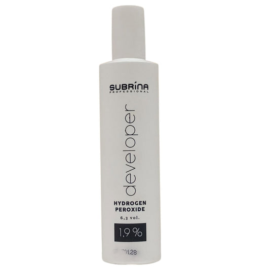 Subrina Professional Subrina Professional, Hydrogen Peroxide, Entwickler, Haaroxidationslotion, 1,9%, 6.3 vol, 120 Regular