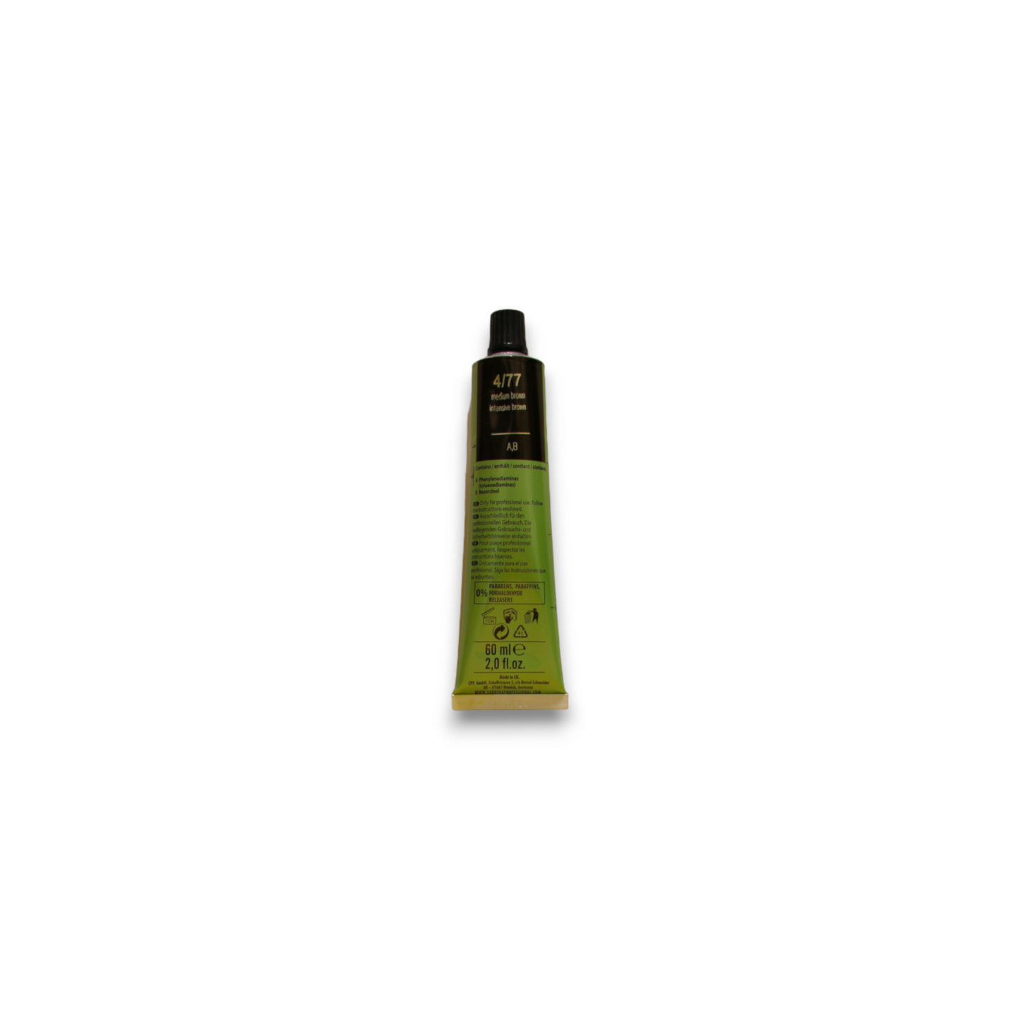 Subrina Professional Subrina Professional, Senseo, Ammoniakfrei, Demi-permanente Haarfarbe, 4/77 Medium Chestnut Intense Brow