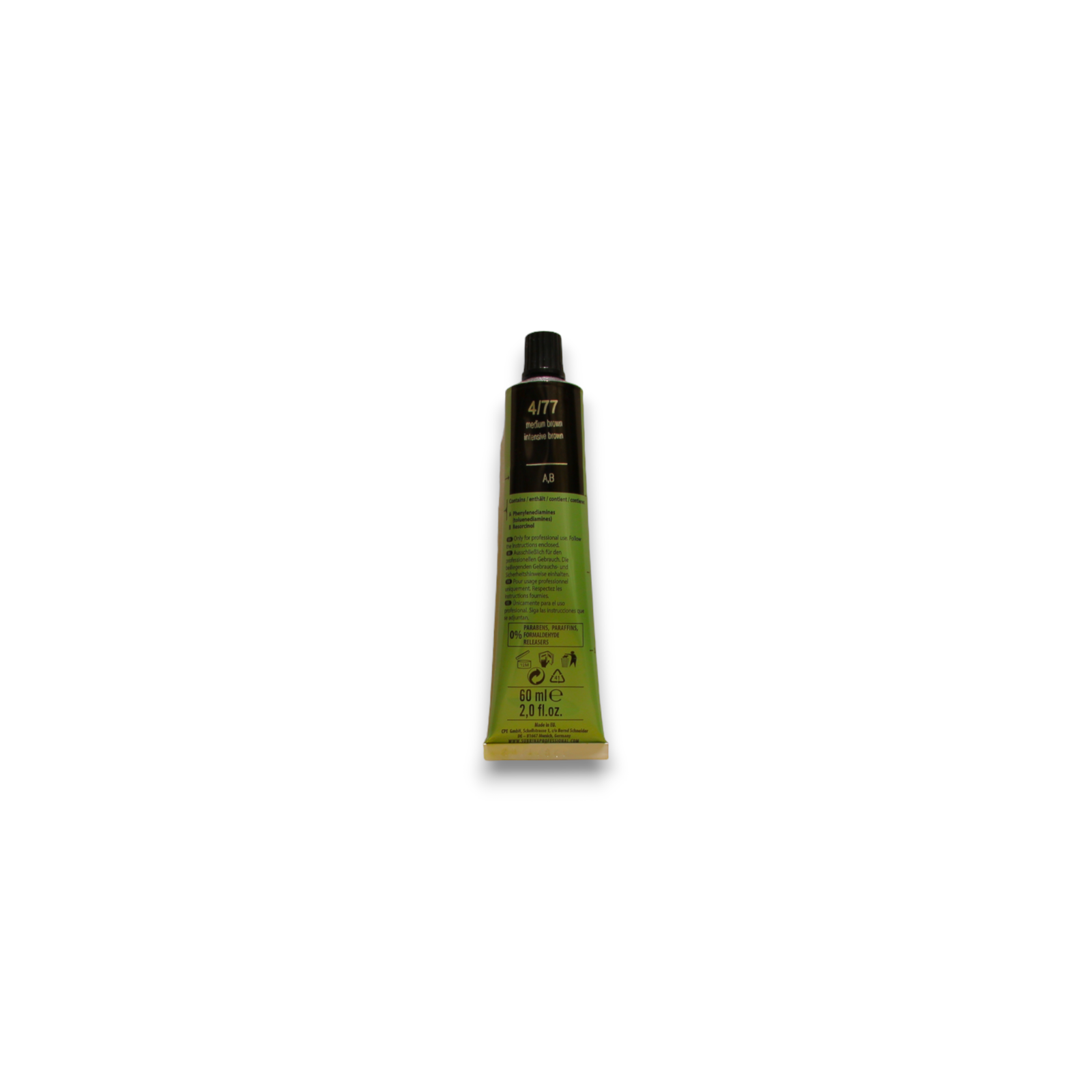 Subrina Professional Subrina Professional, Senseo, Ammoniakfrei, Demi-permanente Haarfarbe, 4/77 Medium Chestnut Intense Brow