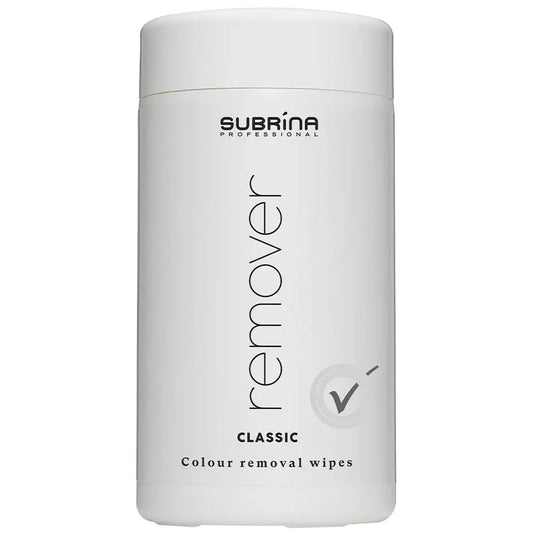 Subrina Professional Remover Classic – 100 fleckenentfernende Tücher für Haare & Färben
