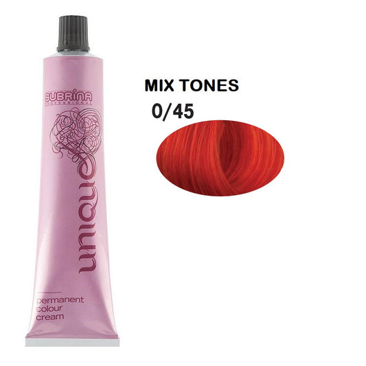 Subrina Professional Subrina Professional, Unique, Permanente Haarfarbe, 0/45 Orange, 100 ml Regular