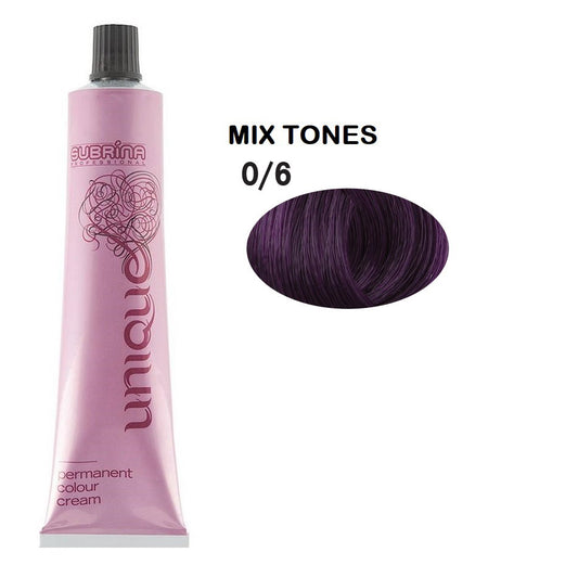 Subrina Professional Subrina Professional, Unique, Permanente Haarfarbe, 0/6 Violet, 100 ml Regular