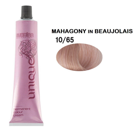 Subrina Professional Subrina Professional, Unique, Permanente Haarfarbe, 10/65 Light Blonde Mahogany, 100 ml Regular