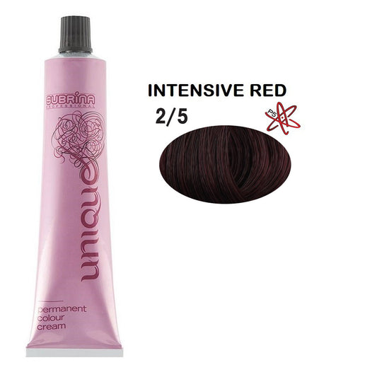 Subrina Professional Subrina Professional, Unique, Permanente Haarfarbe, 2/5 Red Black, 100 ml Regular