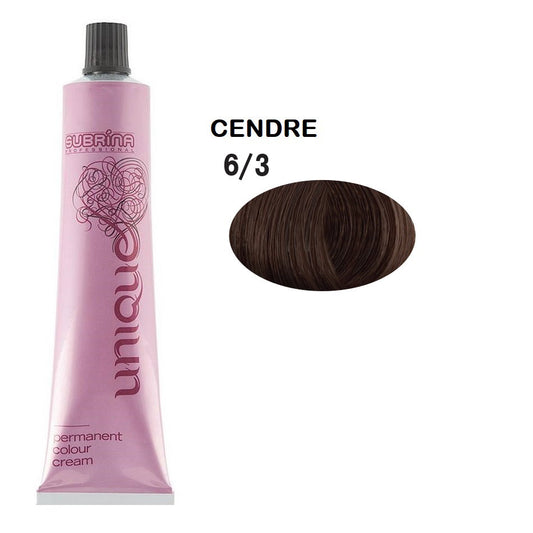 Subrina Professional Subrina Professional, Unique, Permanente Haarfarbe, 6/3 Dark Blonde Cendre, 100 ml Regular