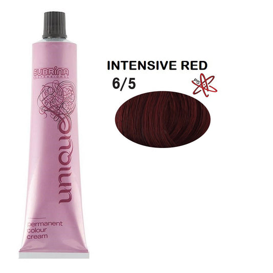 Subrina Professional Subrina Professional, Unique, Permanente Haarfarbe, 6/5 Dark Blonde Intense Red, 100 ml Regular