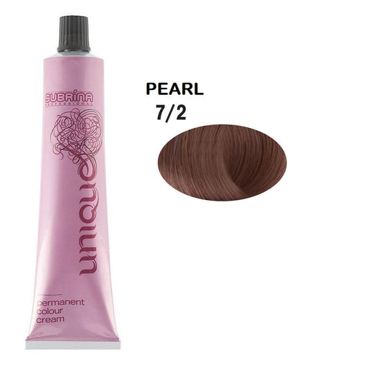 Subrina Professional Subrina Professional, Unique, Permanente Haarfarbe, 7/2 Medium Pearl Blonde, 100 ml Regular