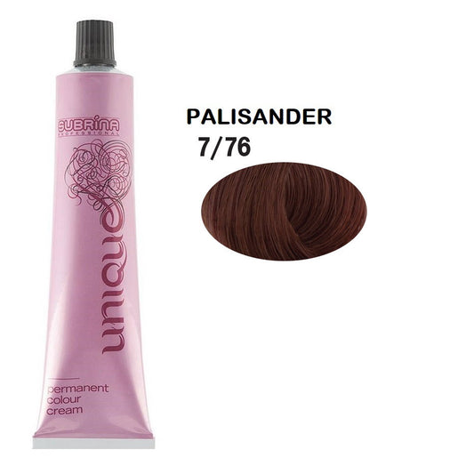 Subrina Professional Subrina Professional, Unique, Permanente Haarfarbe, 7/76 Medium Blonde Chestnut Violet, 100 ml Regular