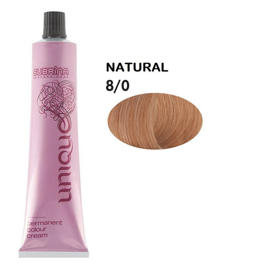 Subrina Professional Subrina Professional, Unique, Permanente Haarfarbe, 8/0 Light Blonde, 100 ml Regular