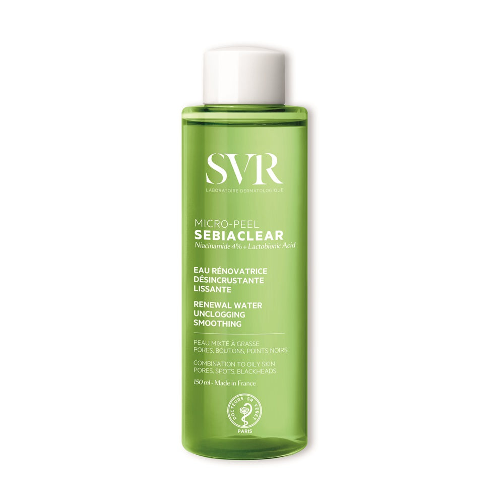 SVR SVR, Sebiaclear, Schälen, Lotion, Für das Gesicht, 150 ml Regular