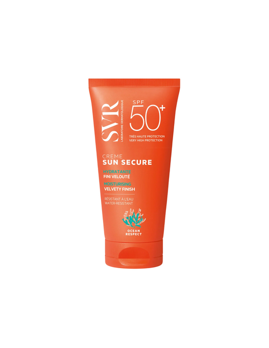 SVR SVR, Sun Secure, Feuchtigkeitsspendend, Sonnencreme, Für das Gesicht, SPF 50+, 50 ml Regular