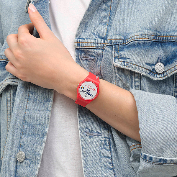 SWATCH ALL ABOUT MOM GZ713 Armbanduhr 34 mm ansicht-2
