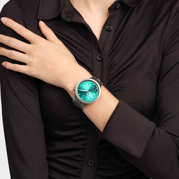 SWATCH AQUA SHIMMER SB07S100G Armbanduhr ansicht-2