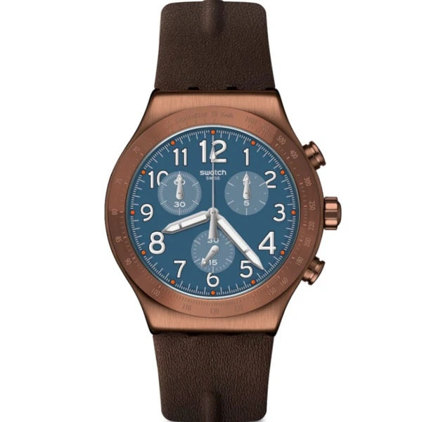 SWATCH BACK TO COPPER YVC100 Armbanduhr ansicht-3