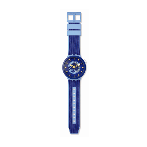 SWATCH BOUNCING BLUE SB05N105 Armbanduhr 47 mm Blau