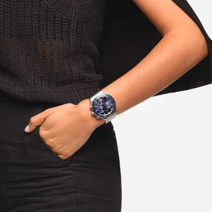 SWATCH COBALT LAGOON YVS496G Armbanduhr 43 mm ansicht-2