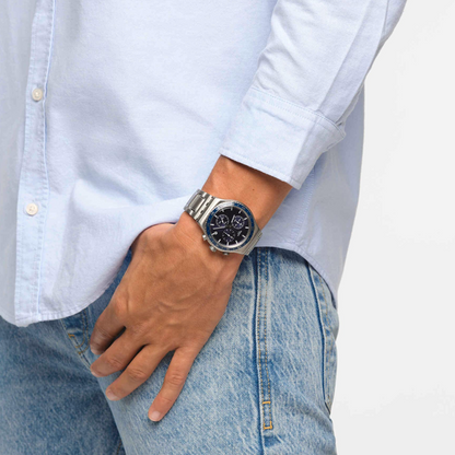 SWATCH COBALT LAGOON YVS496G Armbanduhr 43 mm