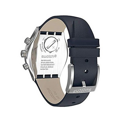 SWATCH DARKMEBLUE YVS460 Armbanduhr 43 mm Blau ansicht-2