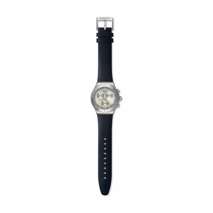 SWATCH DARKMEBLUE YVS460 Armbanduhr 43 mm Blau ansicht-3