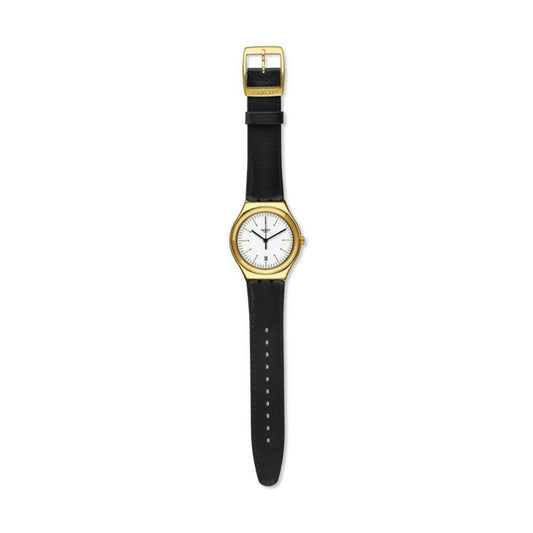 SWATCH EDGY TIME YWG404 Only Time Armbanduhr 42 mm Gold