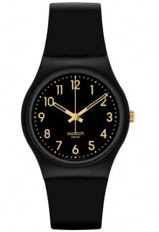 SWATCH GOLDEN TAC SO28B113 Armbanduhr 34 mm Gold ansicht-3