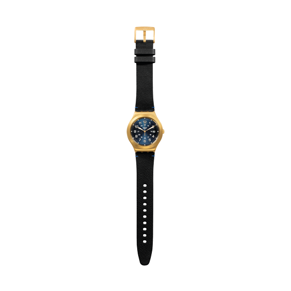 SWATCH HAPPY JOE GOLDEN YWG408 Armbanduhr 41 mm Gold