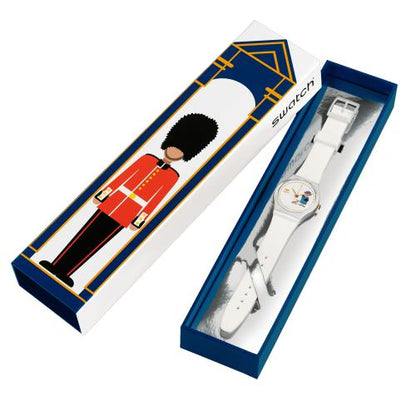 SWATCH HOW MAJESTIC GZ711 Only Time Armbanduhr 34 mm ansicht-2