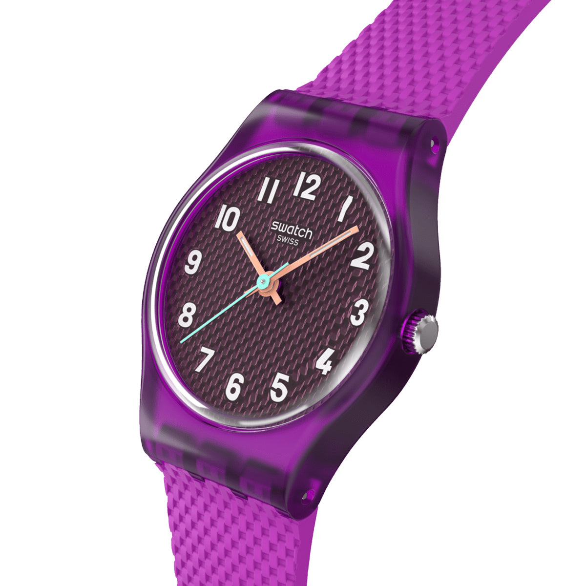 SWATCH MAGENTA WEAVE LV122 Armbanduhr