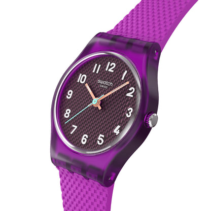 SWATCH MAGENTA WEAVE LV122 Armbanduhr