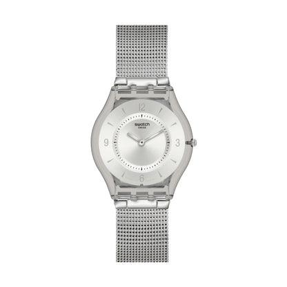 SWATCH METAL KNIT SS08M100M Armbanduhr 34 mm ansicht-2