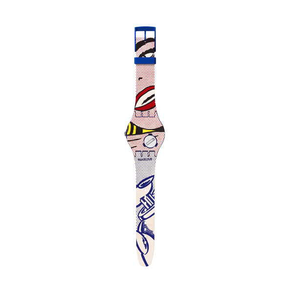 SWATCH Mod. GIRL BY ROY LICHTENSTEIN, THE WATCH SUOZ352 Armbanduhr 41 mm ansicht-2