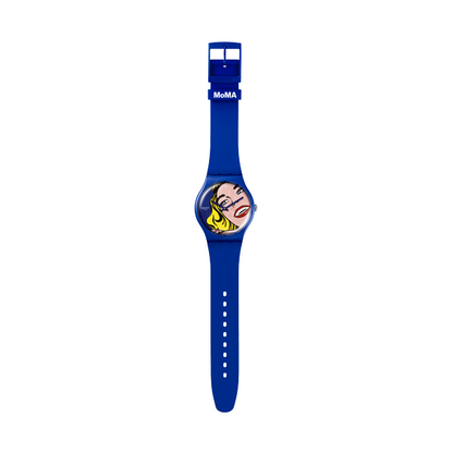 SWATCH Mod. GIRL BY ROY LICHTENSTEIN, THE WATCH SUOZ352 Armbanduhr 41 mm