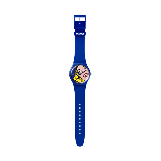 SWATCH Mod. GIRL BY ROY LICHTENSTEIN, THE WATCH SUOZ352 Armbanduhr 41 mm